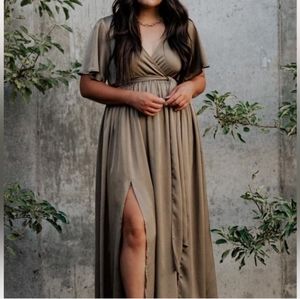 Baltic Born Maxi Dress Olive green